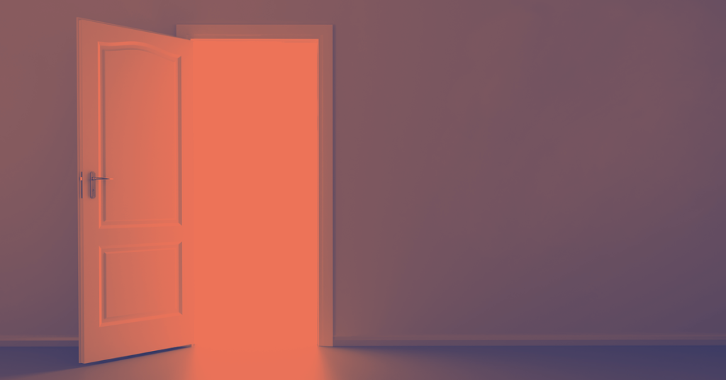 An open door in a wall. The meaning of the Arabic name Fathy can be translated as "whom things are opened by".